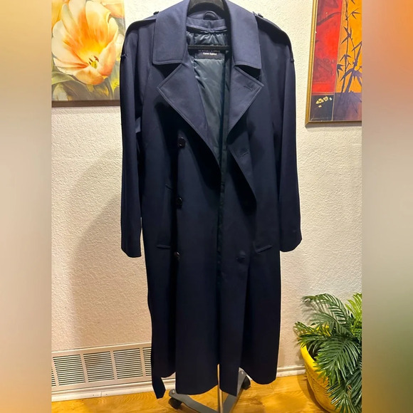 Newport Harbor double breasted removable thinsulate liner trench coat size 38reg - Picture 6 of 16